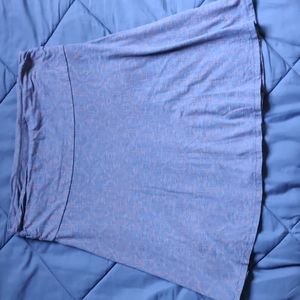 Toad&Co organic cotton/tencel/spandex Chaka skirt, Medium